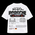 Porsche 911 GT3 RS Graphic Oversized T-Shirt