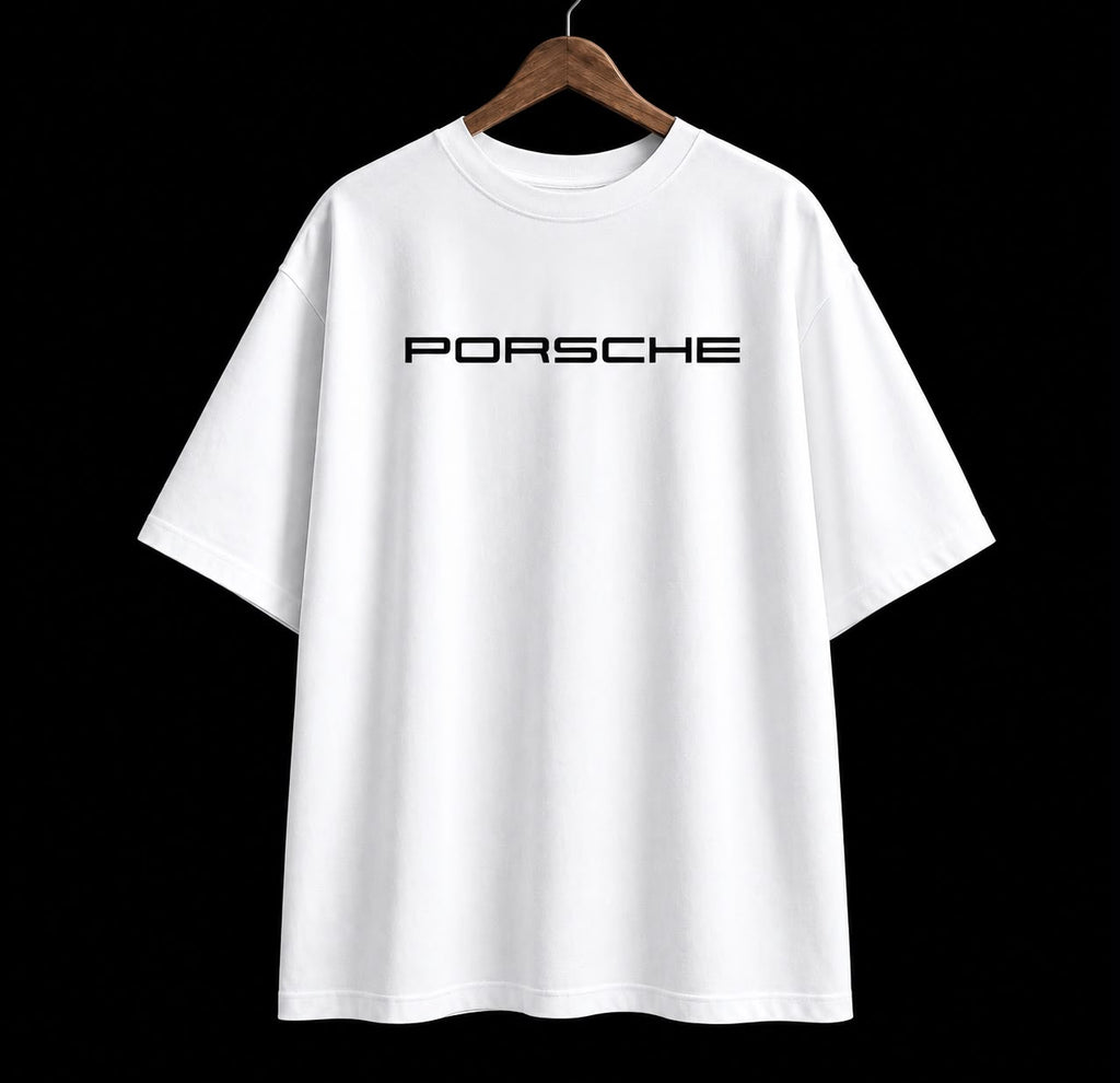 Porsche 911 GT3 RS Graphic Oversized T-Shirt